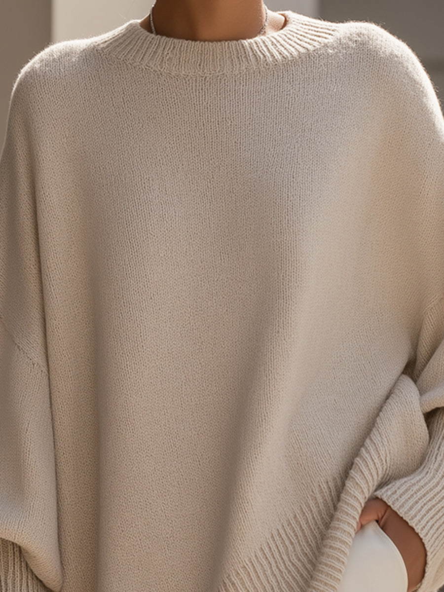 Loïs | Zachte oversized trui met nonchalante pasvorm