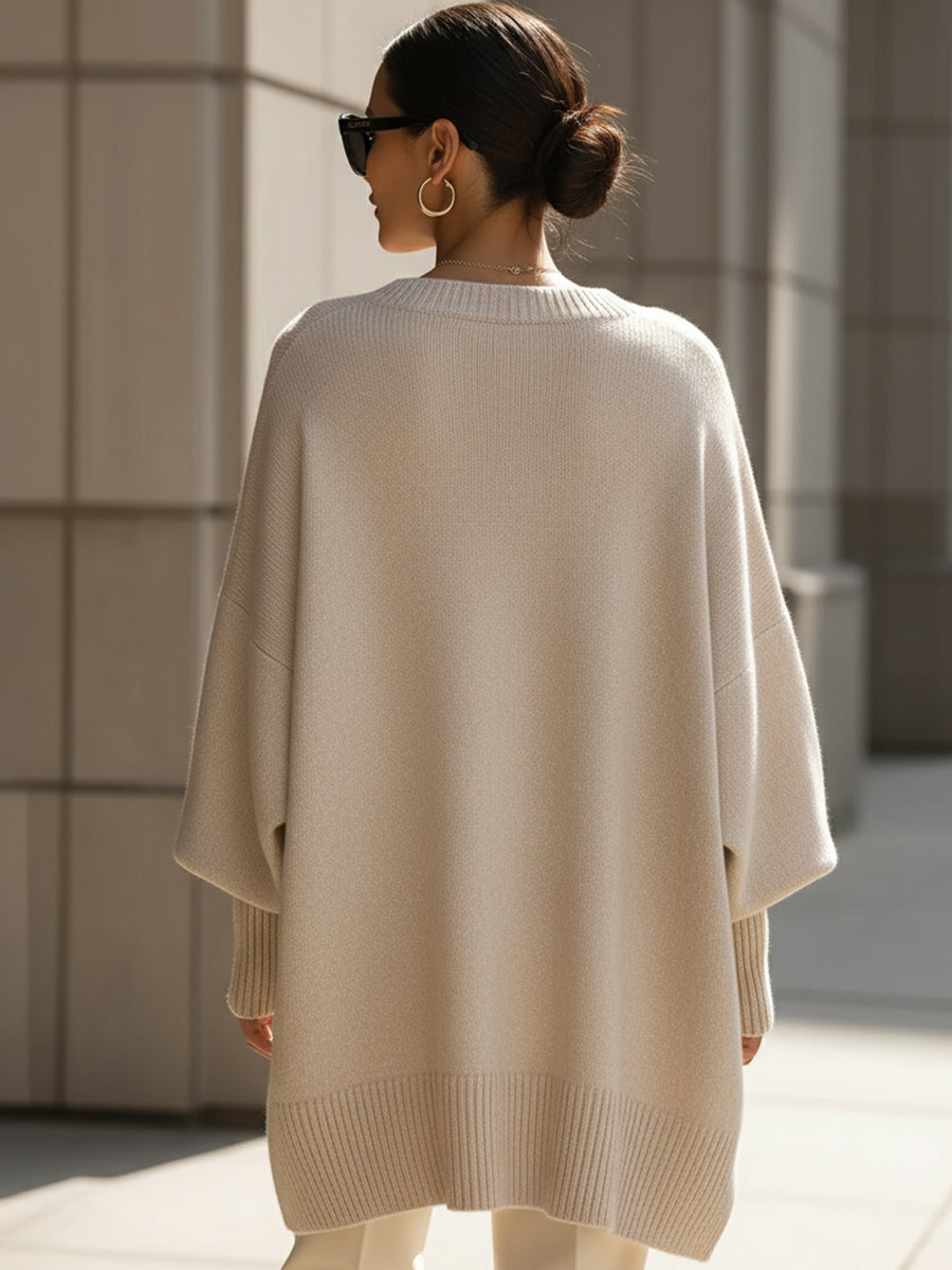 Loïs | Zachte oversized trui met nonchalante pasvorm