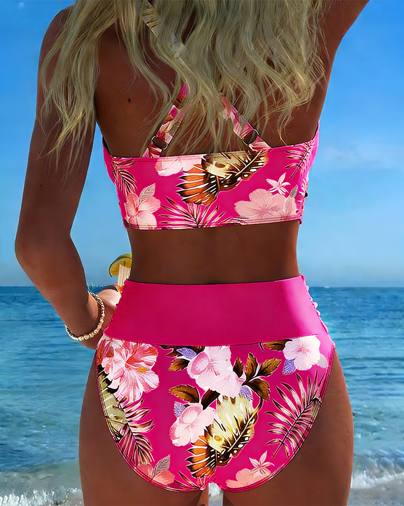 Tess | Bikini met bloemenprint