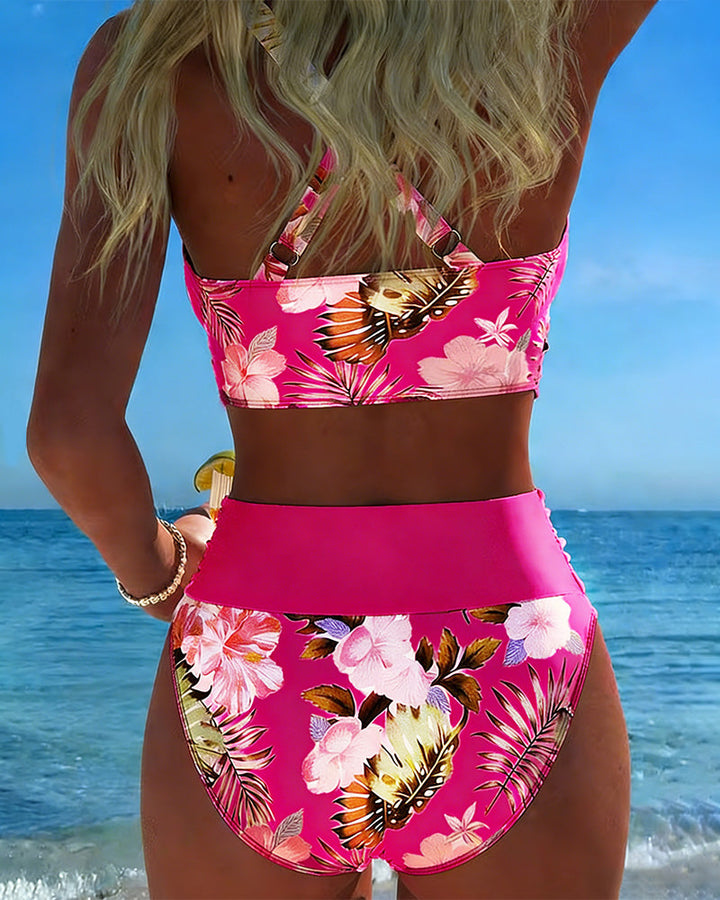 Tess | Bikini met bloemenprint