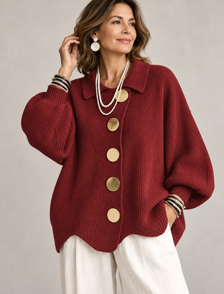 MARLIES vest Rood