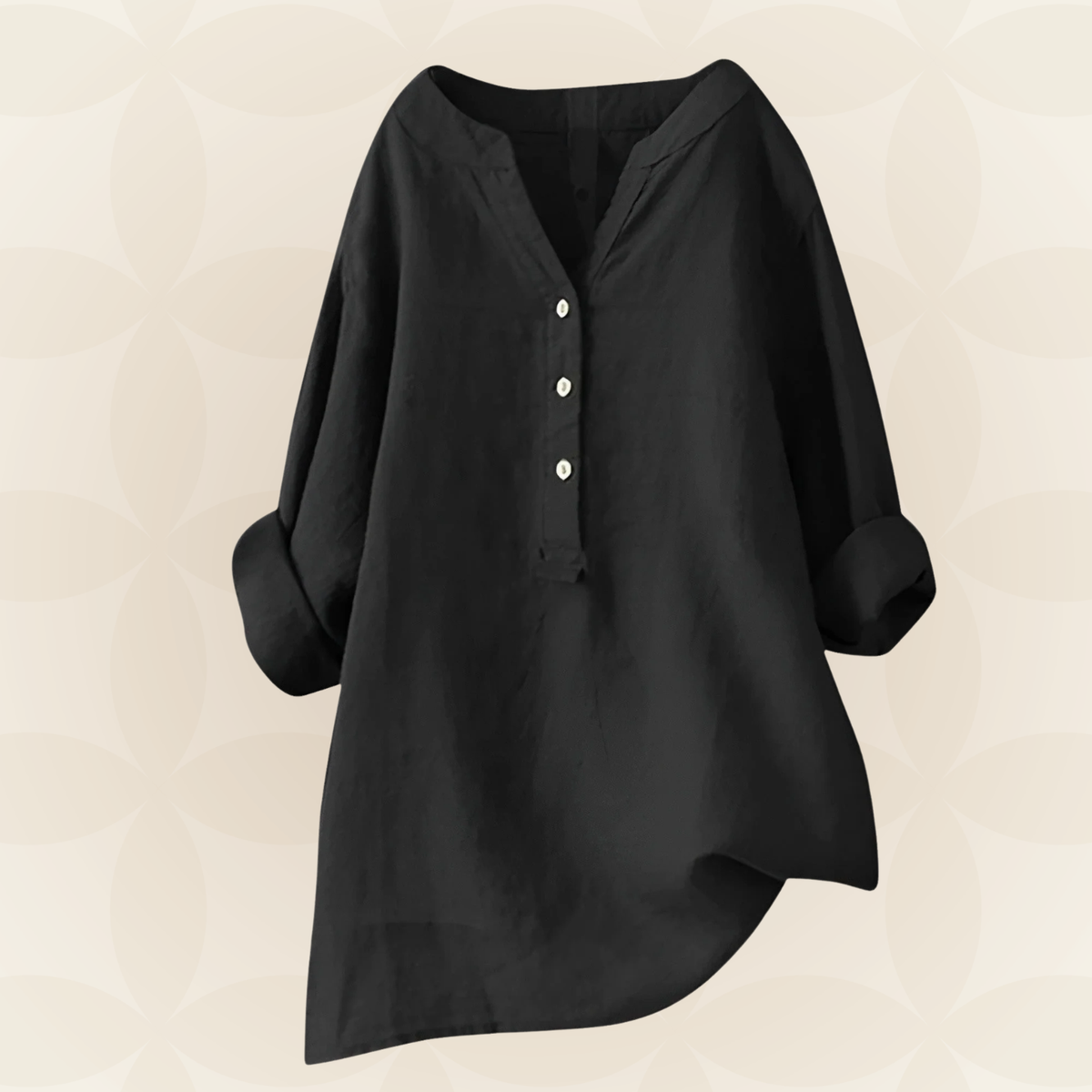 Danielle | Luchtige en comfortabele blouse met knoopsluiting