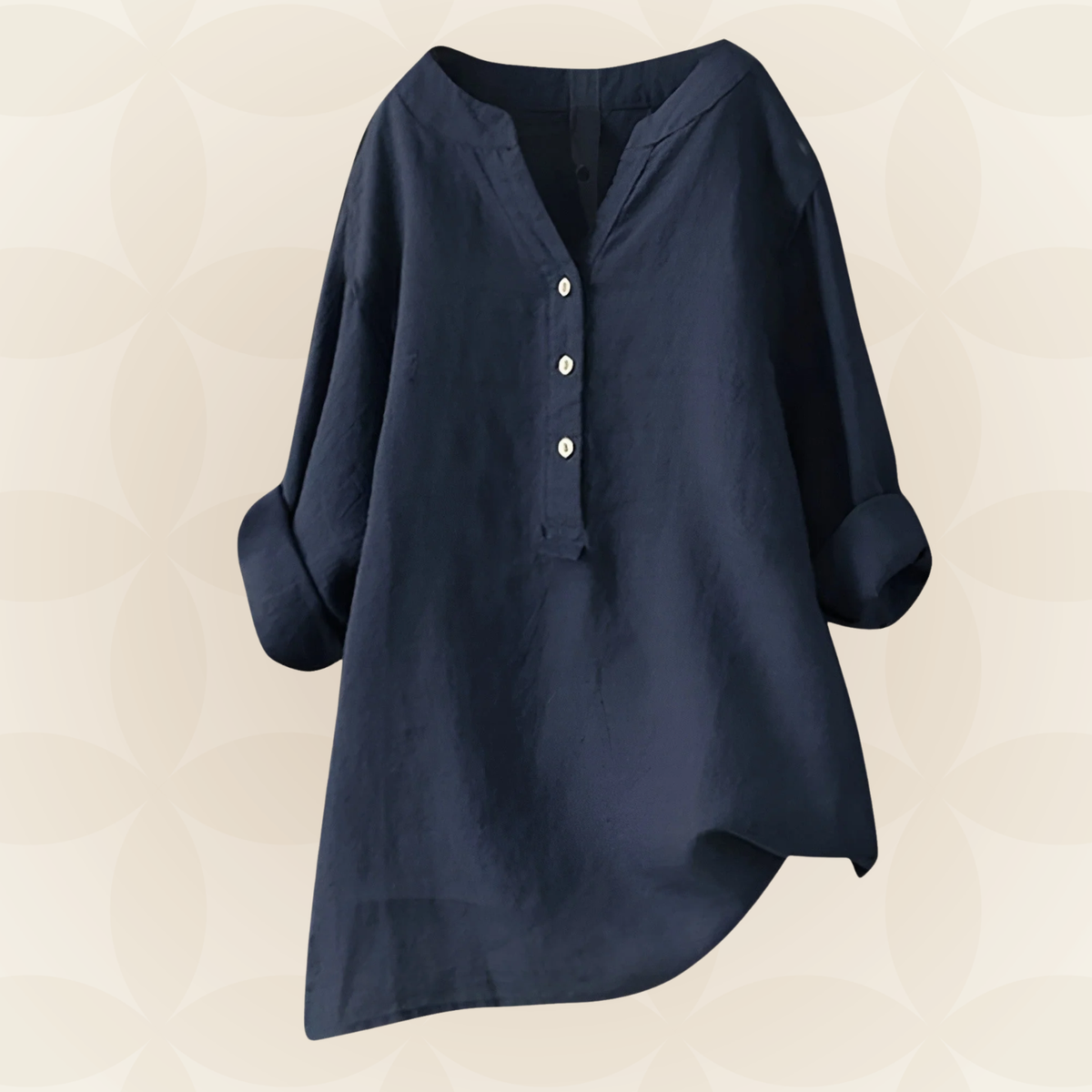 Danielle | Luchtige en comfortabele blouse met knoopsluiting
