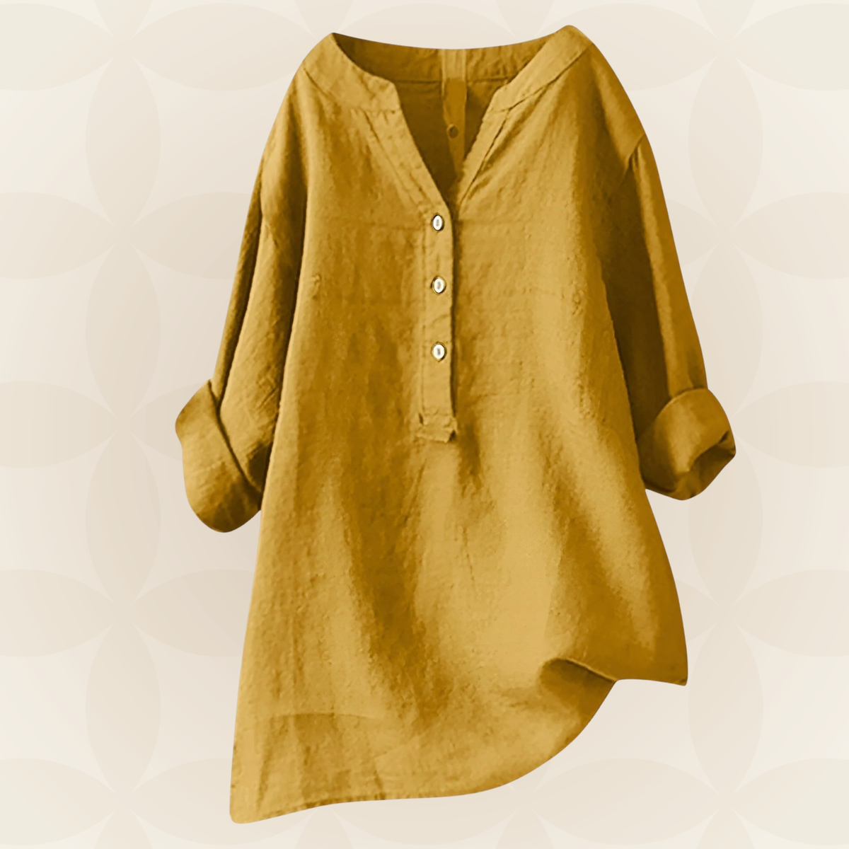 Danielle | Luchtige en comfortabele blouse met knoopsluiting
