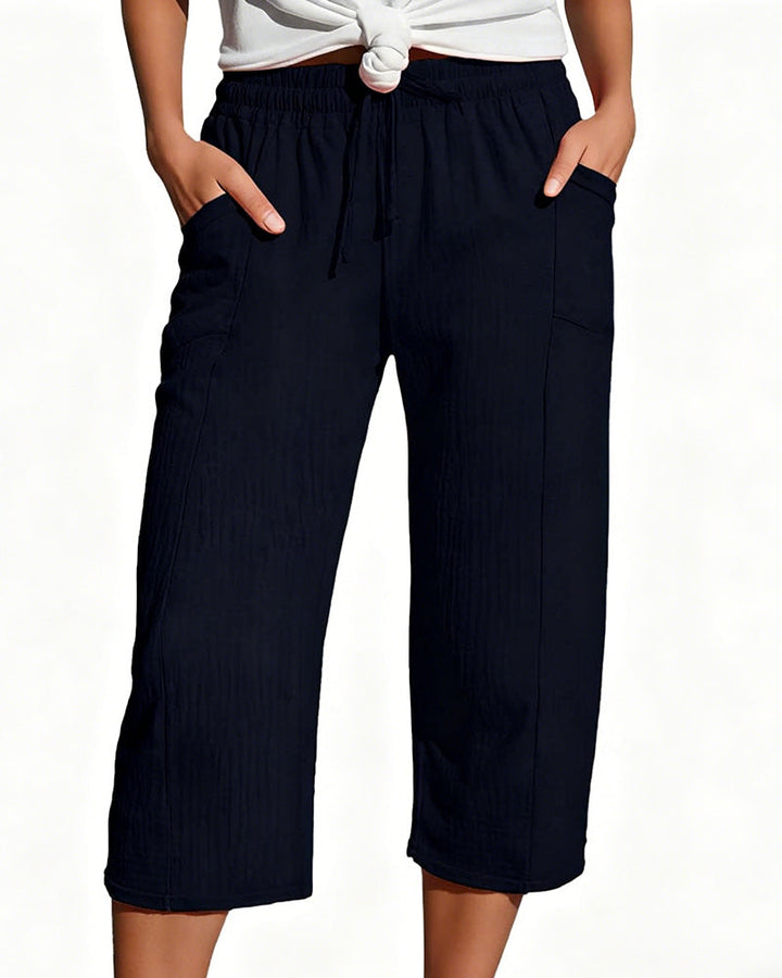 Cécile | Comfortabele driekwart broek