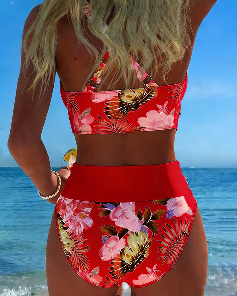 Tess | Bikini met bloemenprint