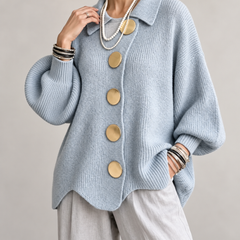 MARLIES vest Hemelsblauw