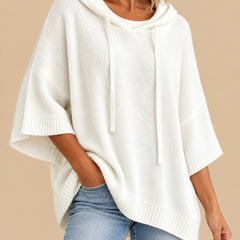 GEERTJE poncho Wit