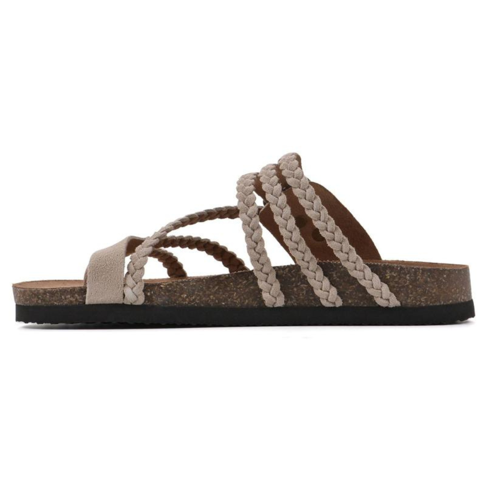 Danique | Elegante gevlochten sandalen
