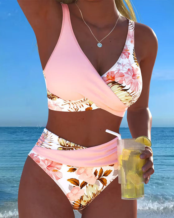 Tess | Bikini met bloemenprint