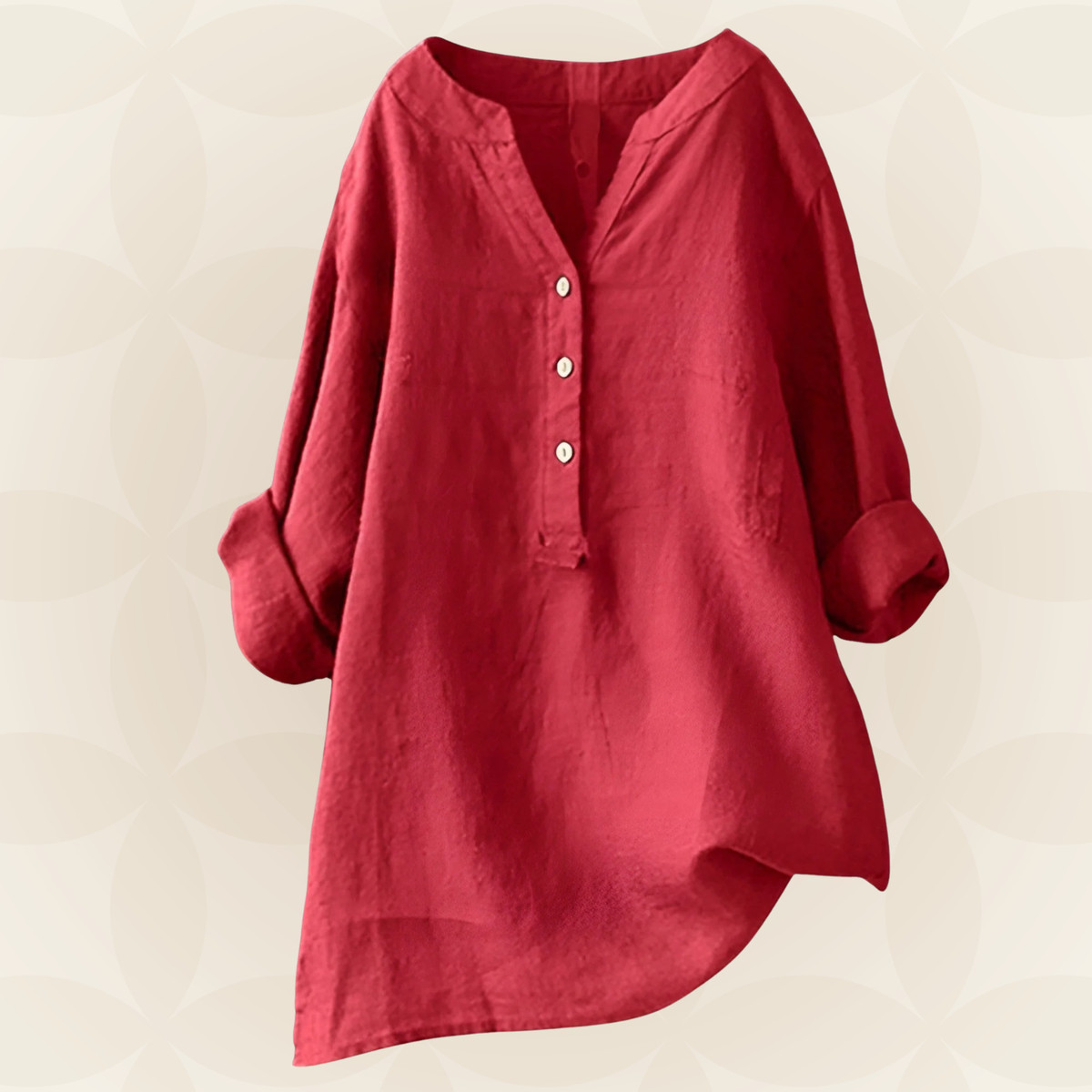 Danielle | Luchtige en comfortabele blouse met knoopsluiting