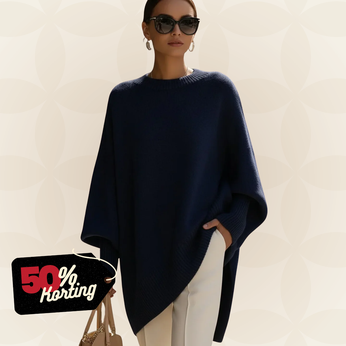 Loïs | Zachte oversized trui met nonchalante pasvorm