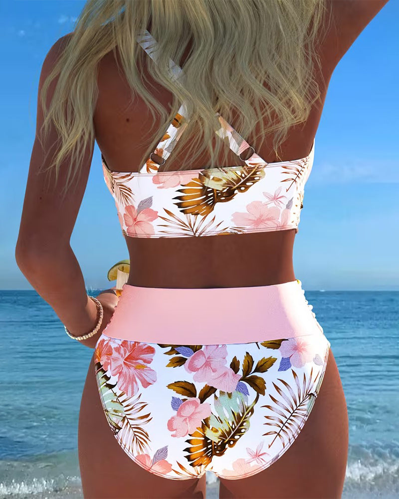 Tess | Bikini met bloemenprint