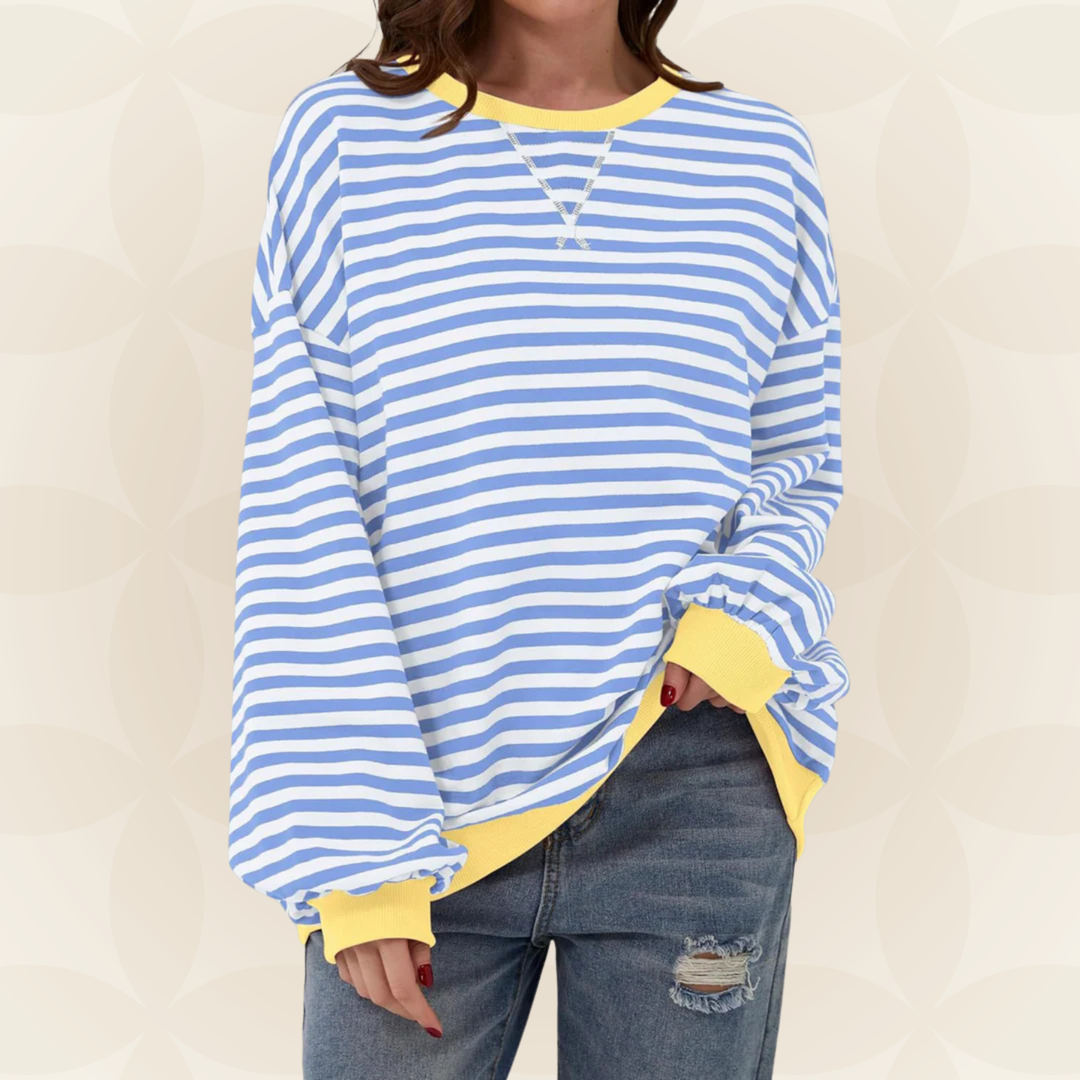 Denise | Casual gestreepte trui