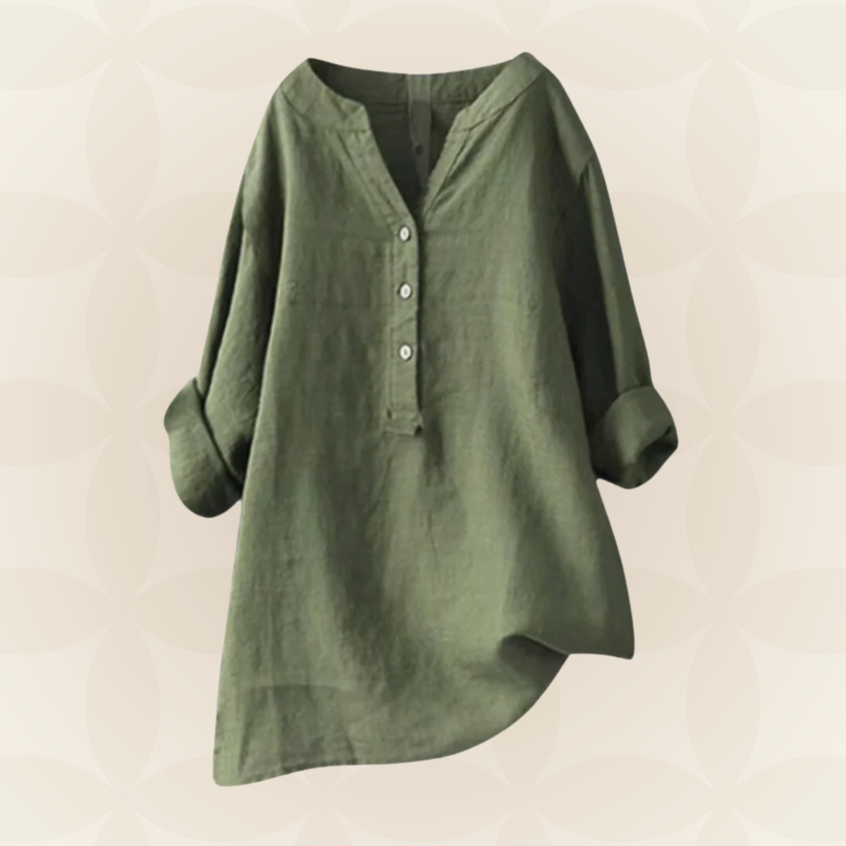 Danielle | Luchtige en comfortabele blouse met knoopsluiting