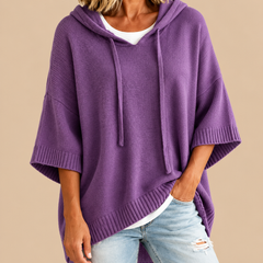 GEERTJE poncho Paars