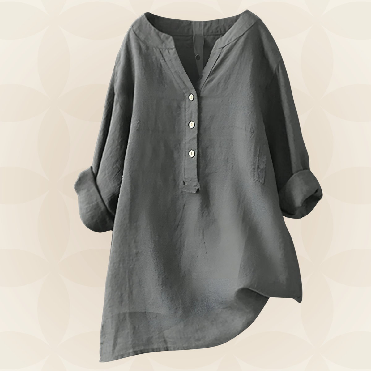 Danielle | Luchtige en comfortabele blouse met knoopsluiting