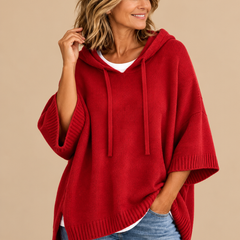 GEERTJE poncho Rood