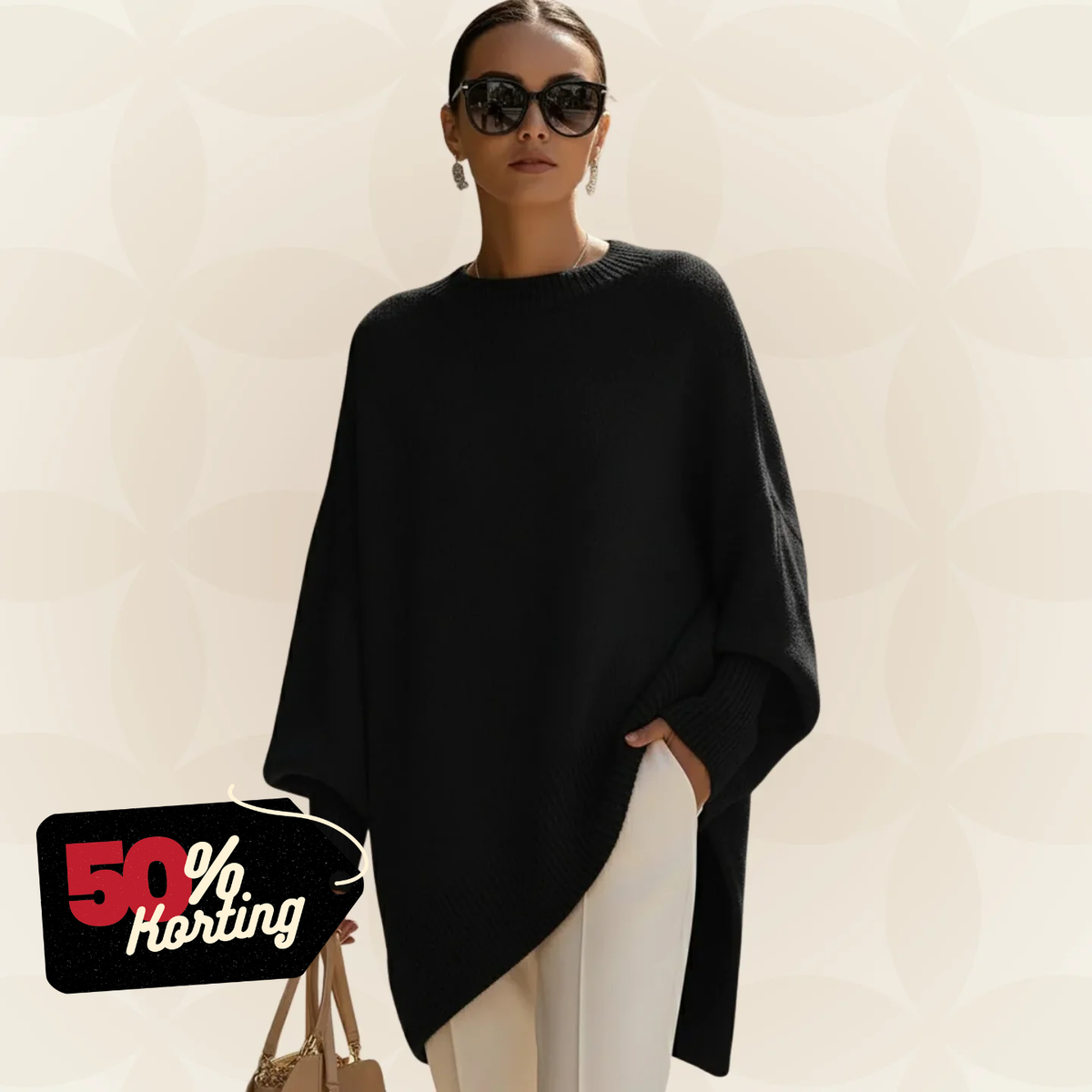 Loïs | Zachte oversized trui met nonchalante pasvorm