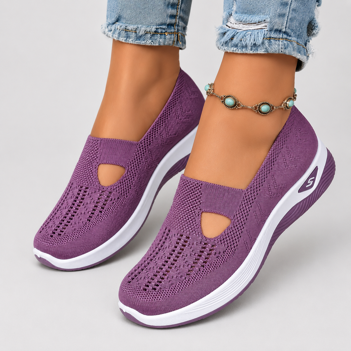 Sandra | Antislip sandalen met verwisselbare zool