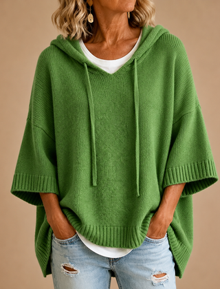 RIEK poncho Groen