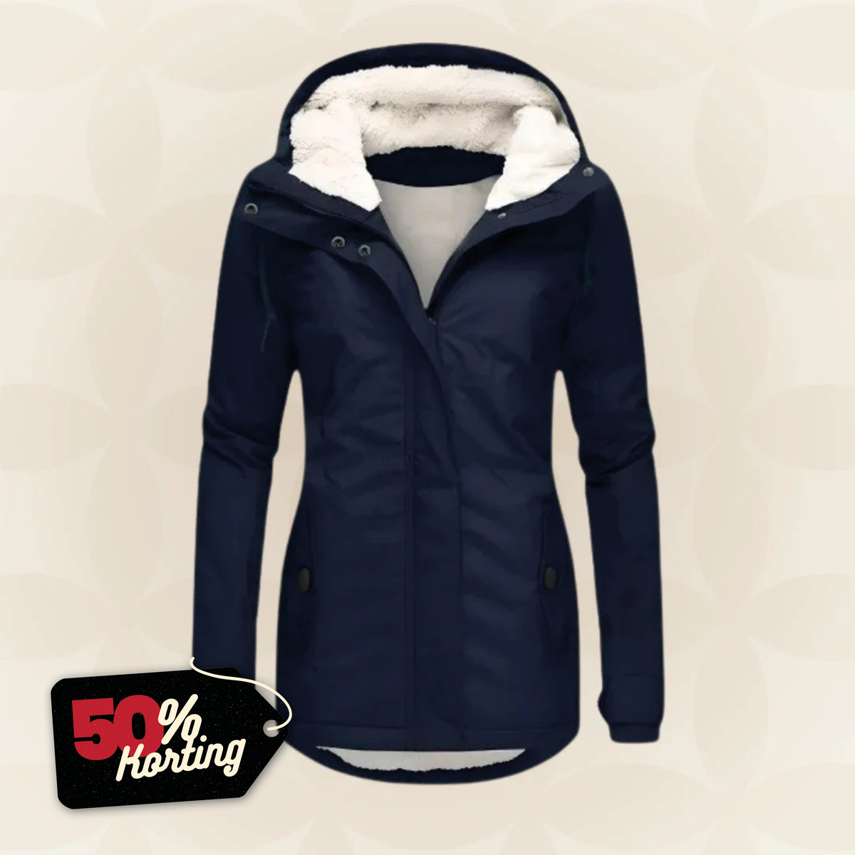 Kirsten | Water-afstotende winterjas met capuchon