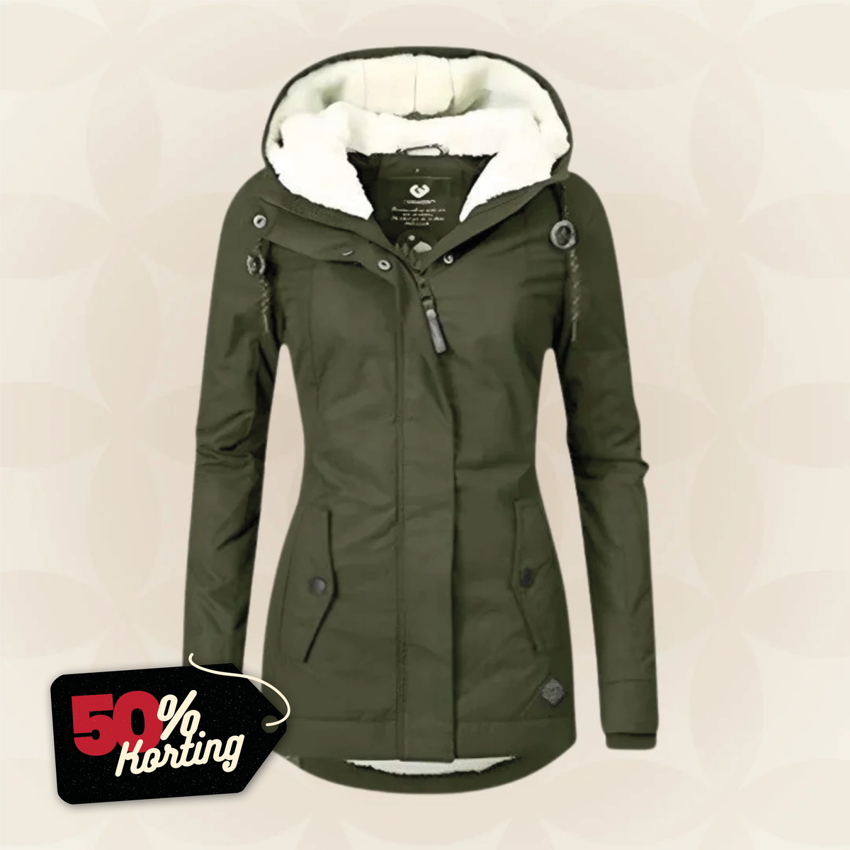 Kirsten | Water-afstotende winterjas met capuchon