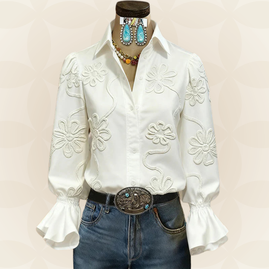 Marianne | Casual blouse met bloemenprint