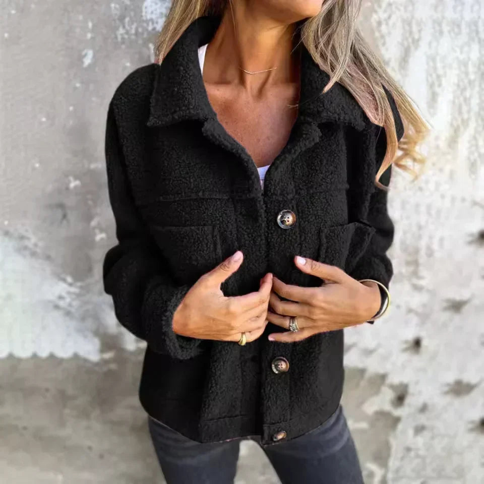 Selina | Teddy tussenjas