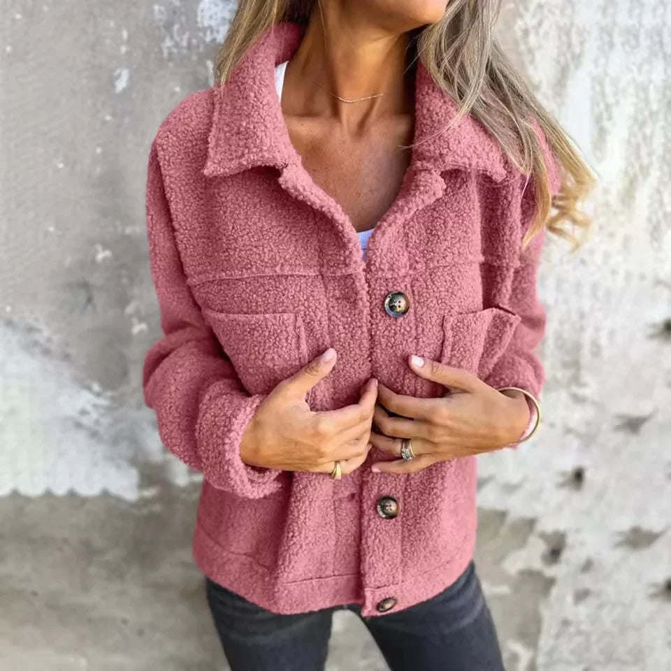 Selina | Teddy tussenjas