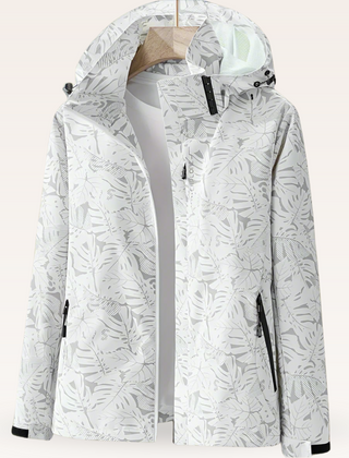 Hanneke waterdichte herfstjas wit