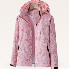 Hanneke waterdichte herfstjas roze