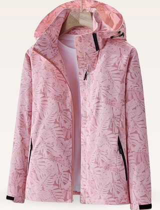 Hanneke waterdichte herfstjas roze
