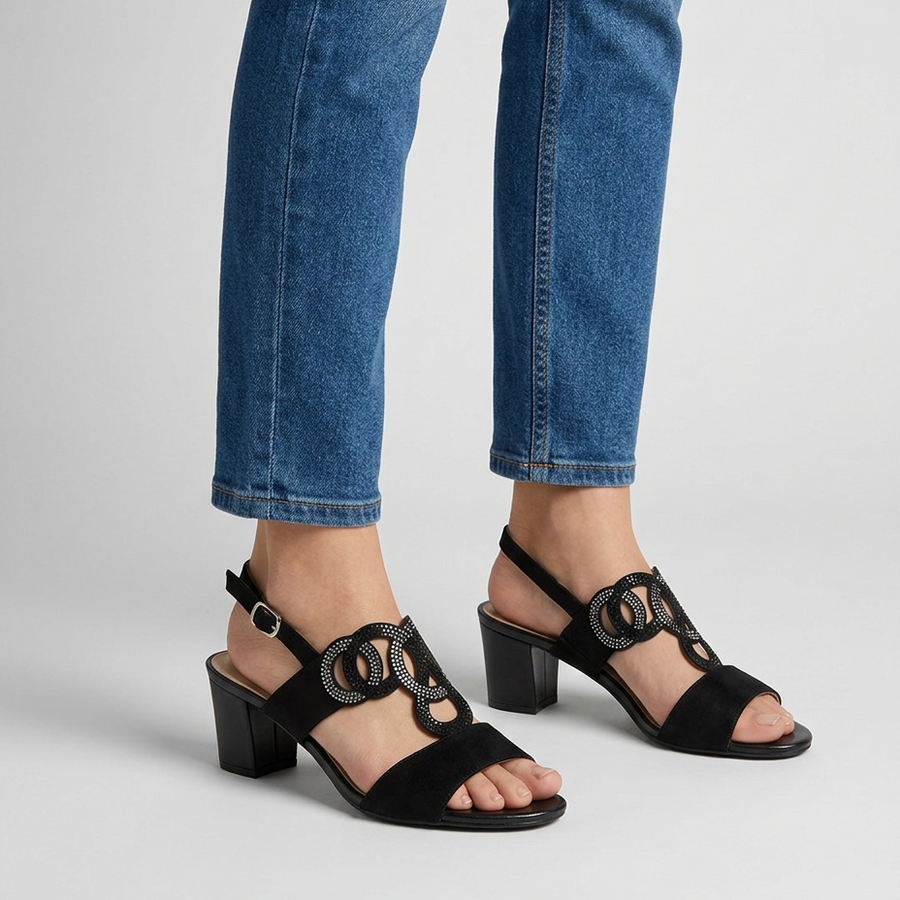 Anouk sandalen zwart