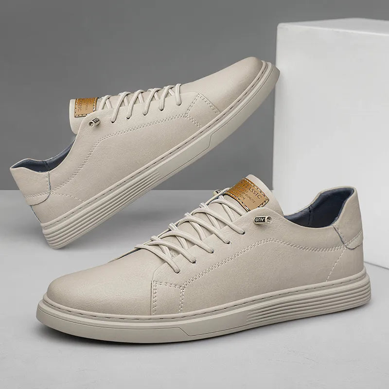 ARJAN | KLASSIEKE HEREN SNEAKERS MET VETERS