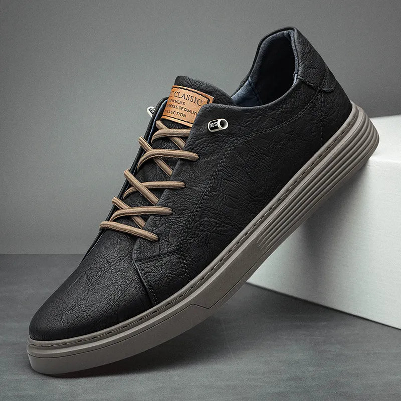ARJAN | KLASSIEKE HEREN SNEAKERS MET VETERS