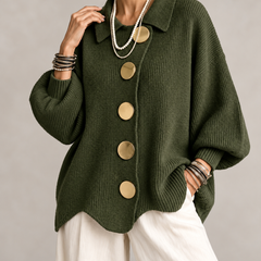 MARLIES vest Groen