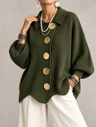 MARLIES vest Groen