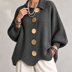 MARLIES vest Donkergrijs
