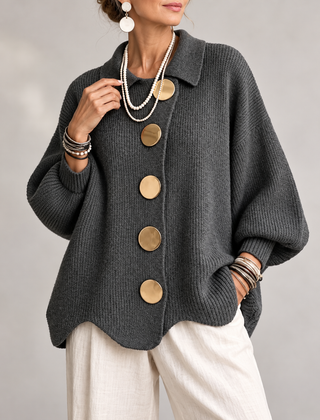 MARLIES vest Donkergrijs