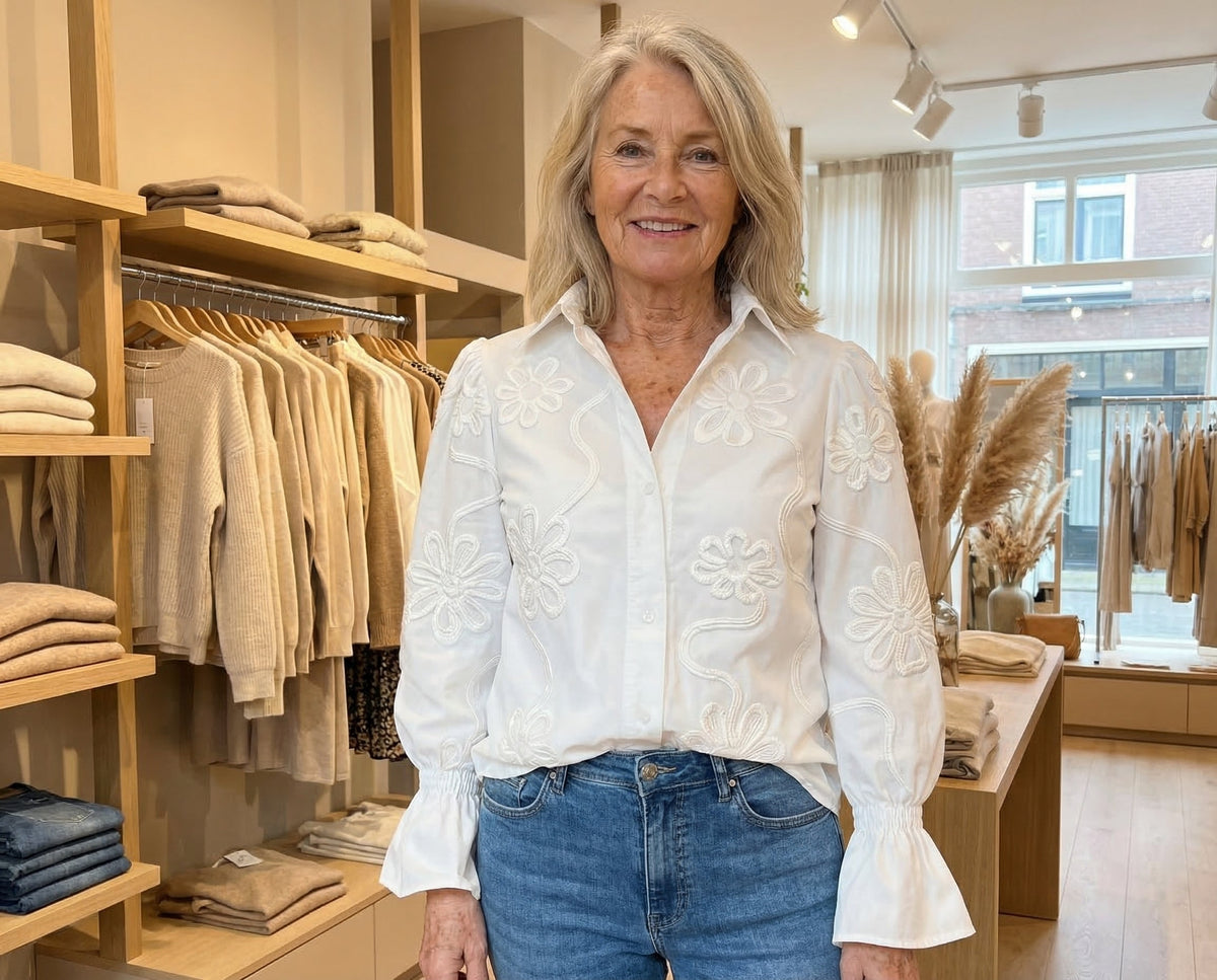 Marianne | Casual blouse met bloemenprint