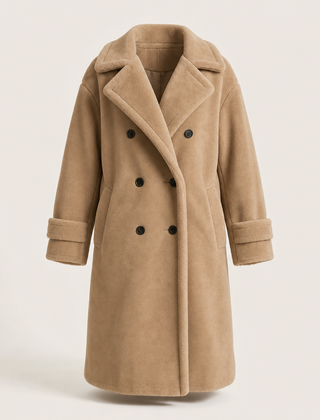 LINDE teddy jas Khaki