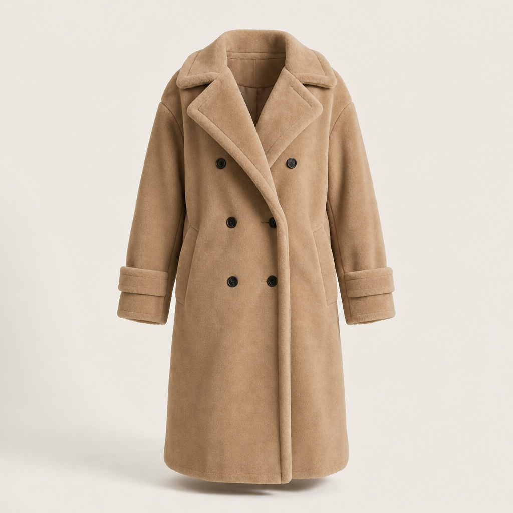 LINDE teddy jas Khaki