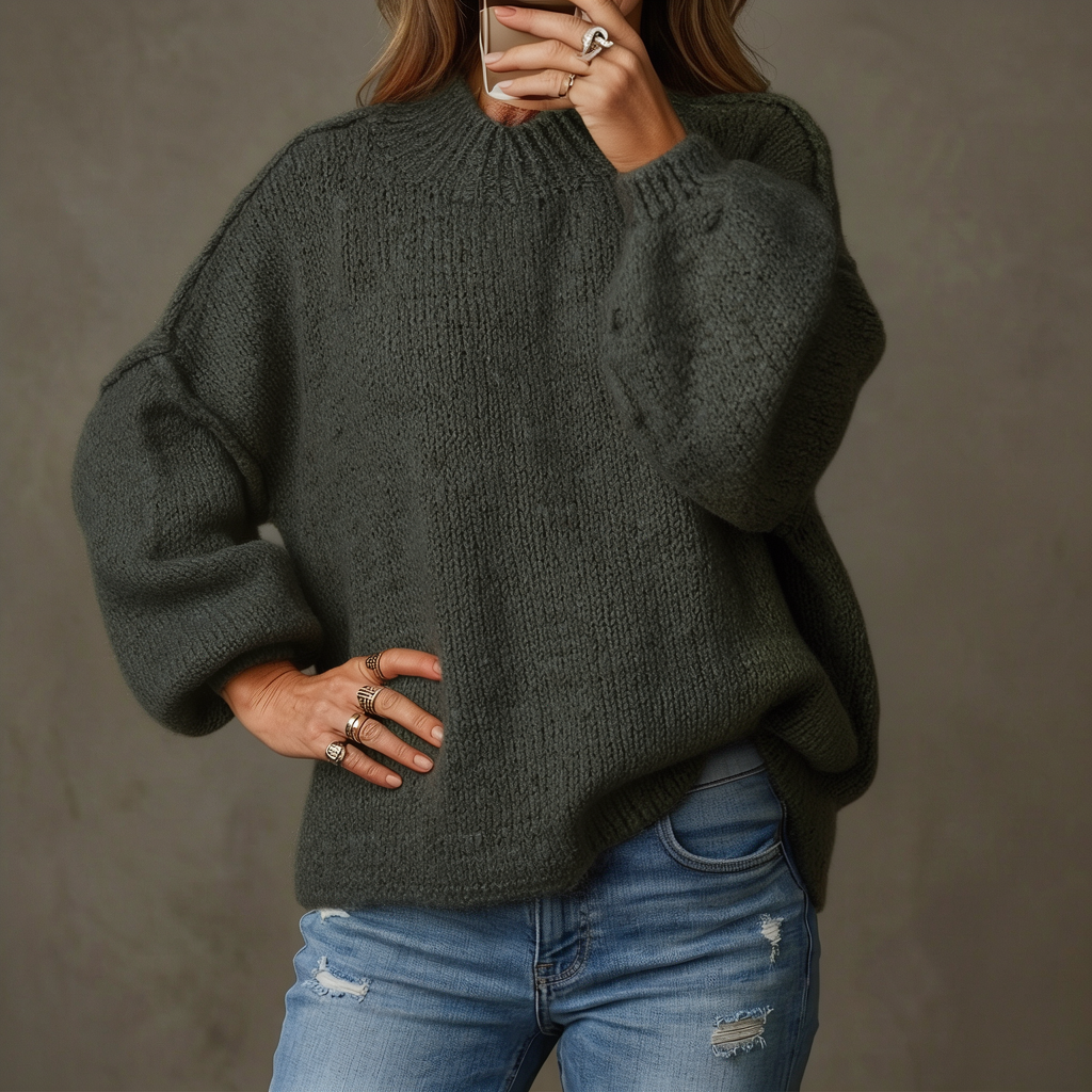 YVONNE | RUIMVALLENDE OVERSIZED TRUI