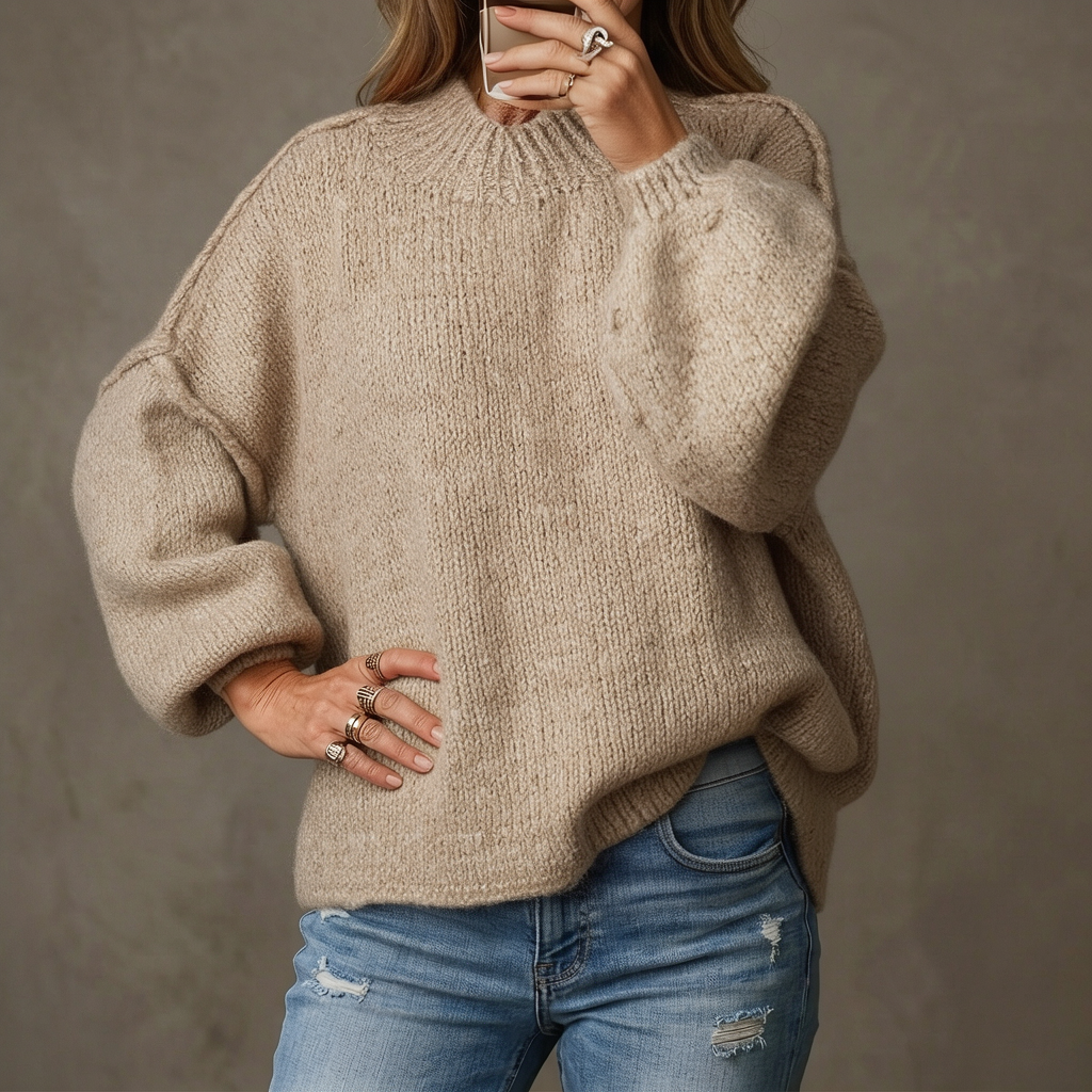 YVONNE | RUIMVALLENDE OVERSIZED TRUI
