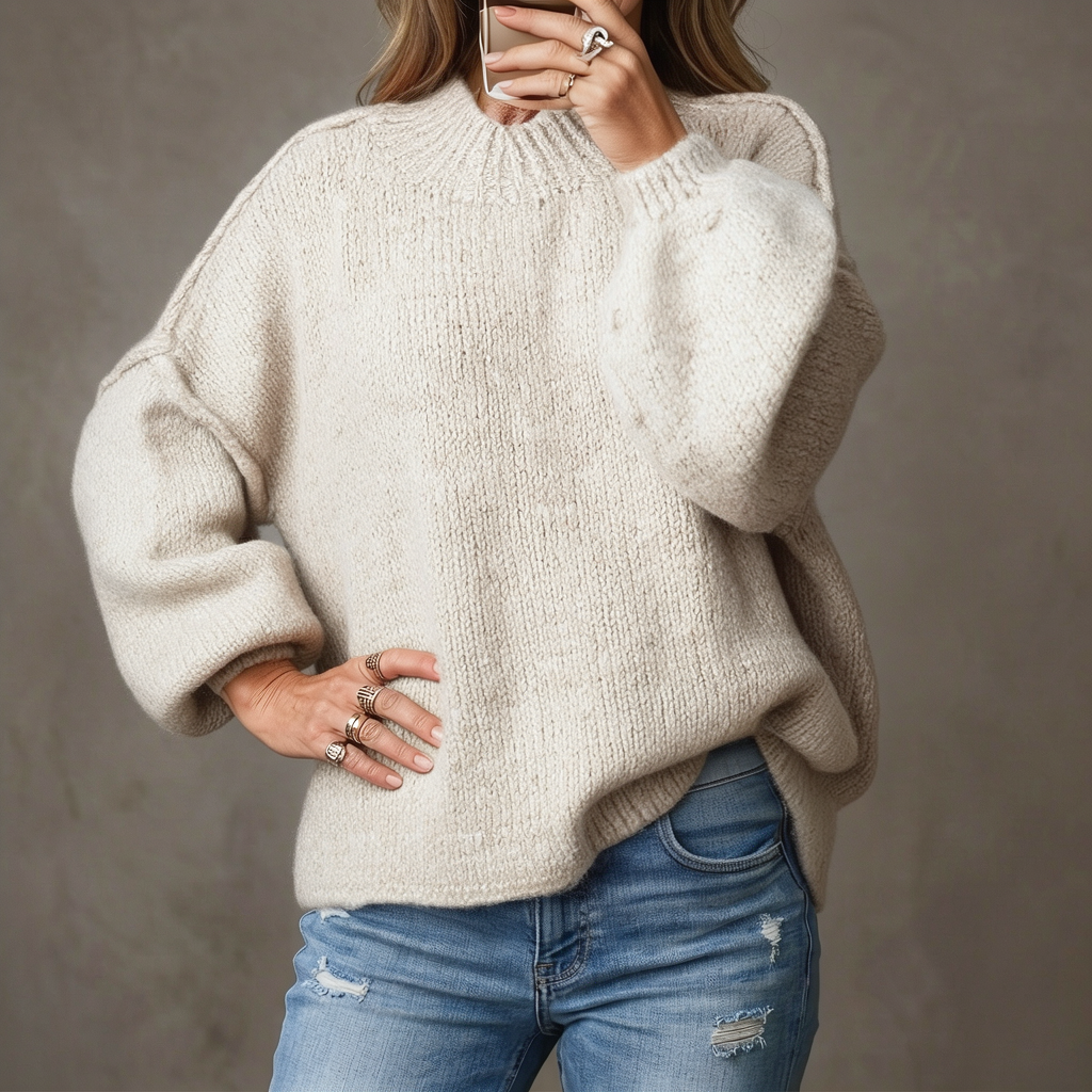 YVONNE | RUIMVALLENDE OVERSIZED TRUI