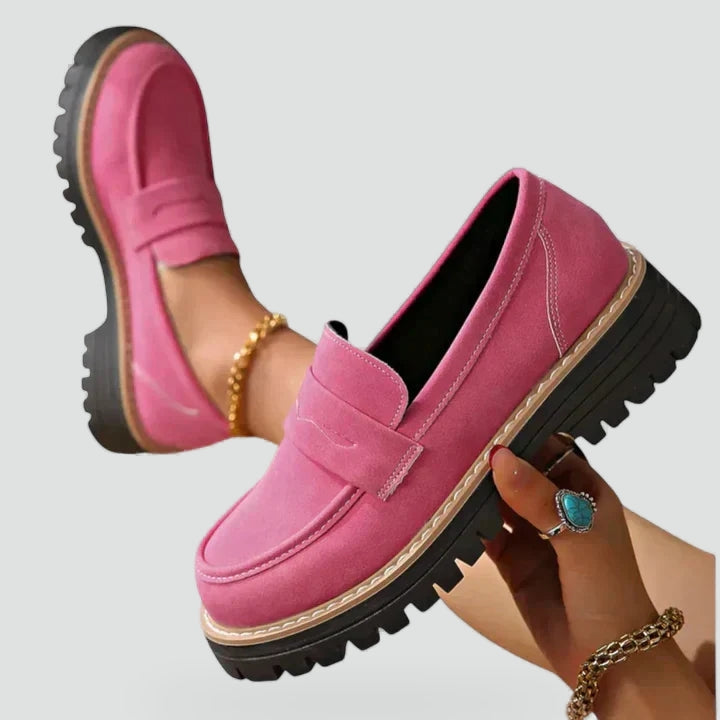 LIESBETH | COMFORTABELE LOAFERS MET DIKKE ZOOL