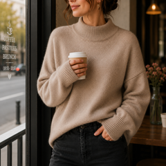 WILHELMINA trui Bruin