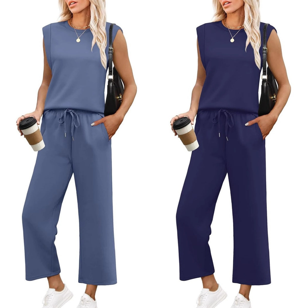 Anouk | Zachte tweedelige loungeset