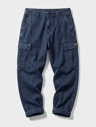 JOB cargo broek Blauw